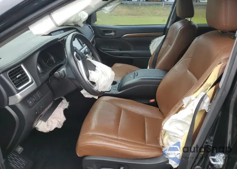 2018 Toyota Highlander Limited из США, поврежденный, VIN 5TDDZRFH9JS865475